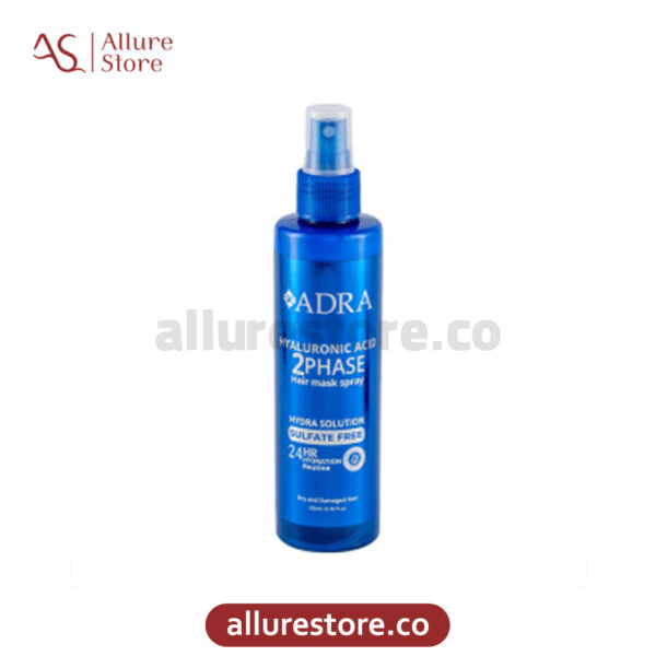 ماسک مو دو فاز آدرا حاوی هیالورونیک اسید 200ml - Image 4