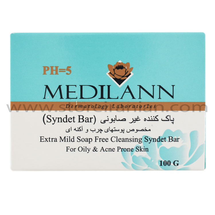Medilen Oily Skin Cleanser 100g پاککننده غیر صابونی پوست چرب مدیلن 100gr - Image 1