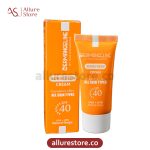ضد آفتاب کرم پودری درم انجلین انواع پوست SPF 40 حجم 30ml آلور استور
