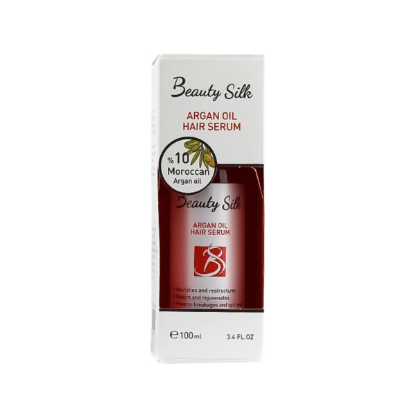 روغن نرم کننده مو بیوتی سیلک حاوی آرگان 100ml - Image 2