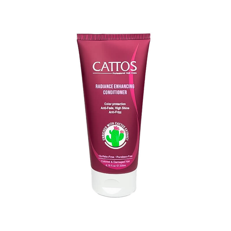 cattos-colored-hair-conditioner-200ml نرم کننده موهای رنگ شده کاتوس 200ml - Image 1