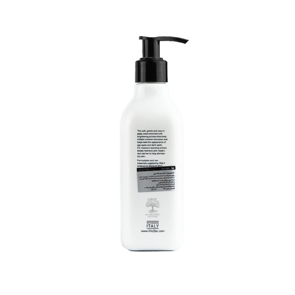لوسیون روشن کننده بدن لایف توبی 250ml - Image 2