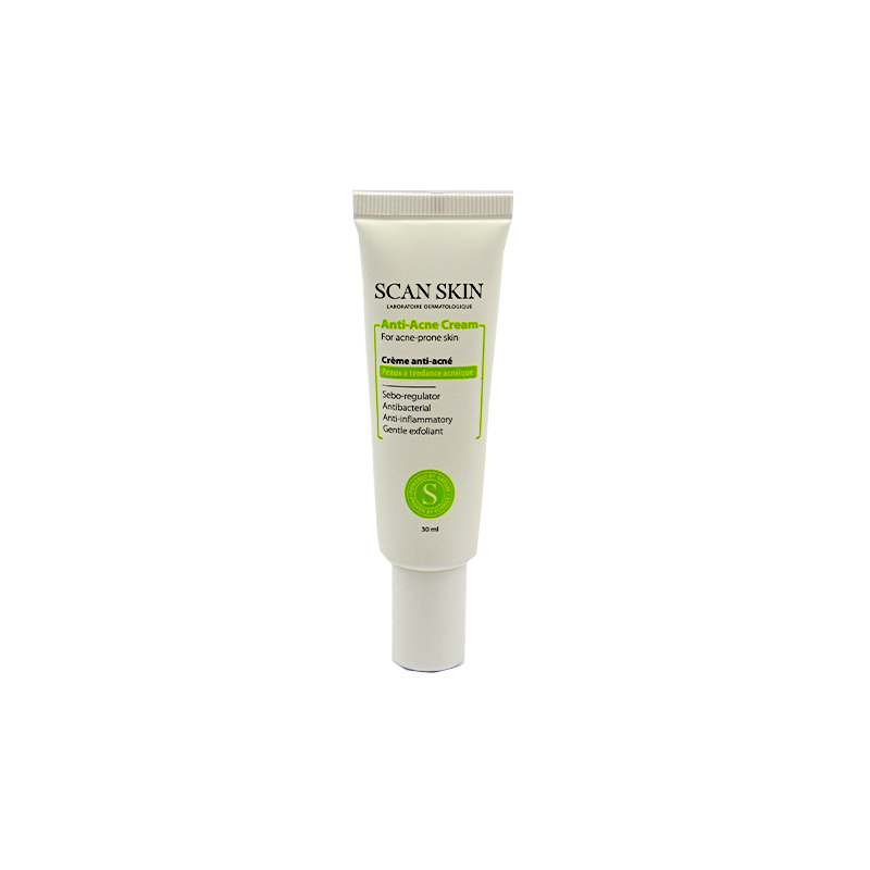 scan-skin-acne-cream-30ml کرم ضد جوش و کنترل کننده چربی اسکن اسکین 30ml - Image 1