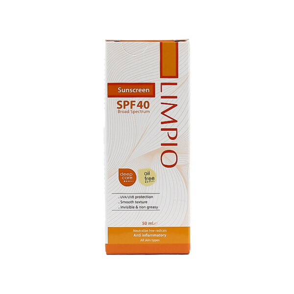 کرم ضد آفتاب لیمپیو SPF40 حجم 50ml - Image 3
