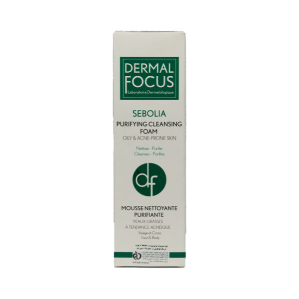 فوم شوینده سبولیا پوست چرب درمال فوکوس 150ml - Image 3