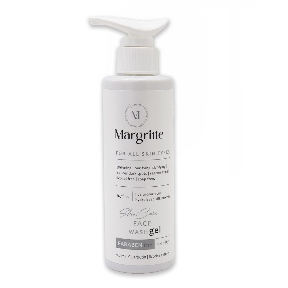 Marguerite Brightening Face Wash – 200ml ژل شستشوی صورت روشن کننده انواع پوست مارگریت 200ml - Image 1