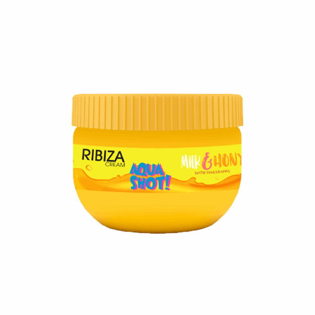 0009596_-300-_625 کرم مرطوب کننده دست و صورت ریبیزا (حاوی شیر عسل و ماکادمیا) 300ml - Image 1