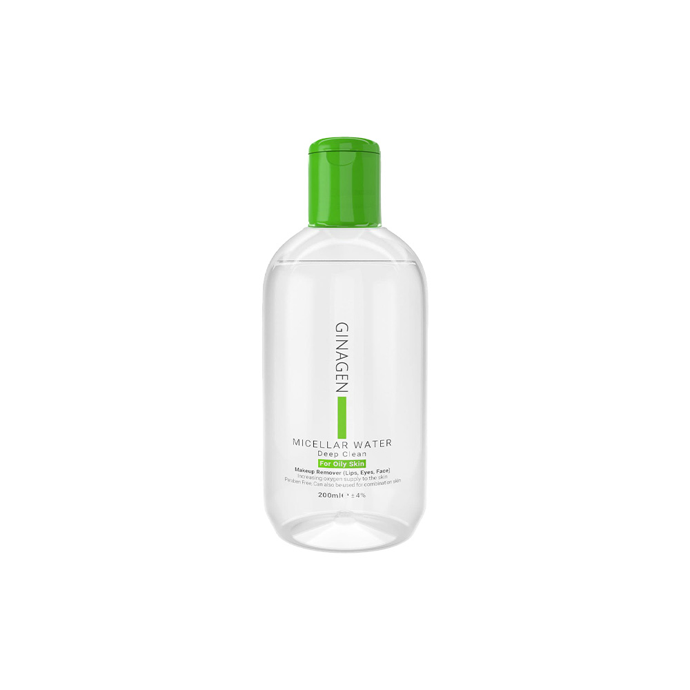 0204522_- محلول پاک کننده آرایش مناسب پوست چرب ژیناژن 200ml - Image 1
