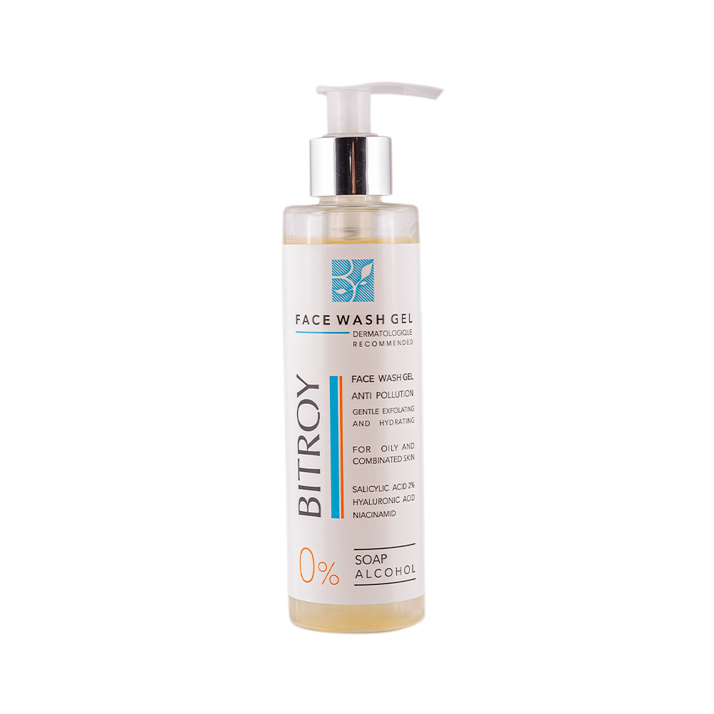 1-1 ژل شستشوی صورت حاوی سالیسیلیک 2% و هیالورونیک بیتروی 200ml - Image 1