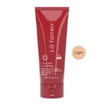 کرم ضد آفتاب SPF40 پوست خشک و معمولی رنگی و ضد لک رنگ روشن لافارر 40ml