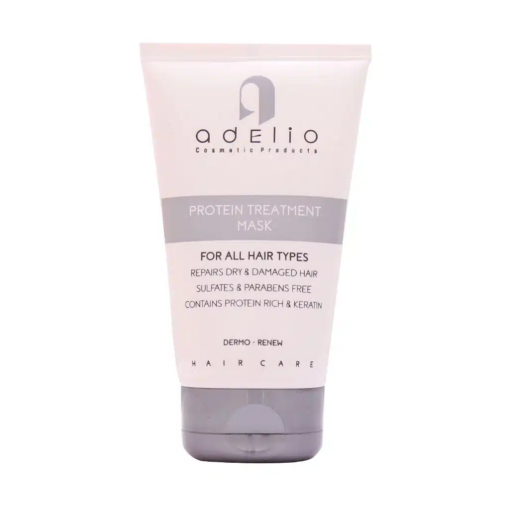 Adelio-Protein-Treatment-Mask-150-ml.jpg ماسک مو حاوی پروتئین برنج وکراتین ادلیو 150ml - Image 1