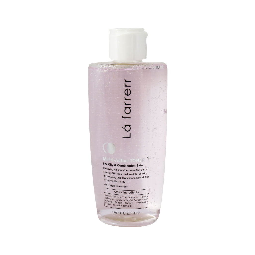 La-Farrerr-Multi-Active-Toner-For-Oily-And-Combination-Skin.-170-ml تونر مولتی اکتیو پوست چرب و مختلط لافارر 170 ml - Image 1