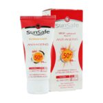 کرم ضد آفتاب و ضد چروک بی رنگ SPF50 سان سیف