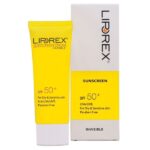 کرم ضد آفتاب بی رنگ SPF 50 لیپورکس مناسب پوست خشک و حساس 40ml