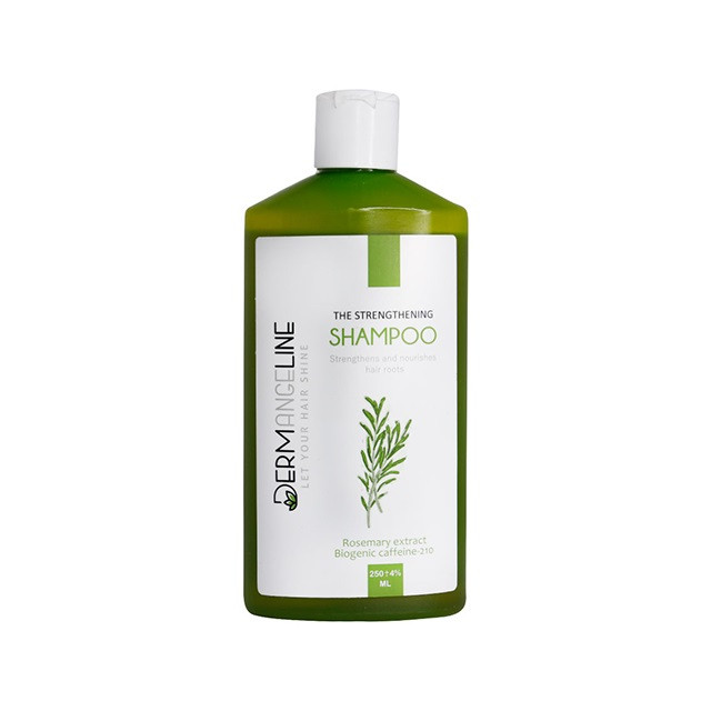 dermangeline-rosemary-hair-shampoo-250ml شامپو تقویت کننده مو رزماری درم انجلین 250ml - Image 1