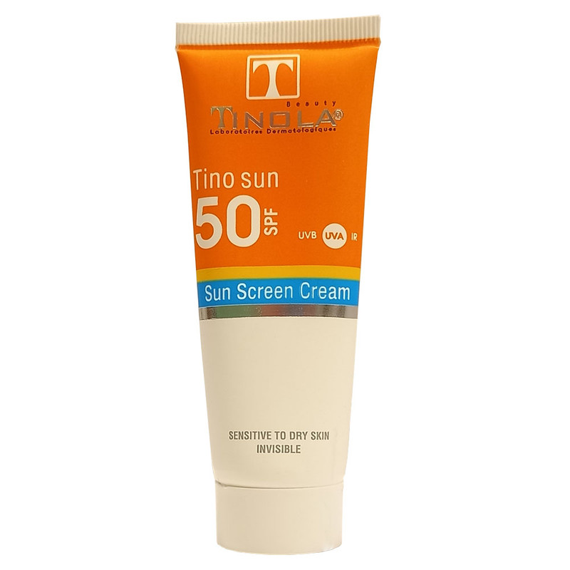 کرم ضدآفتاب تینولا SPF50 کرم ضدآفتاب تینولا SPF50