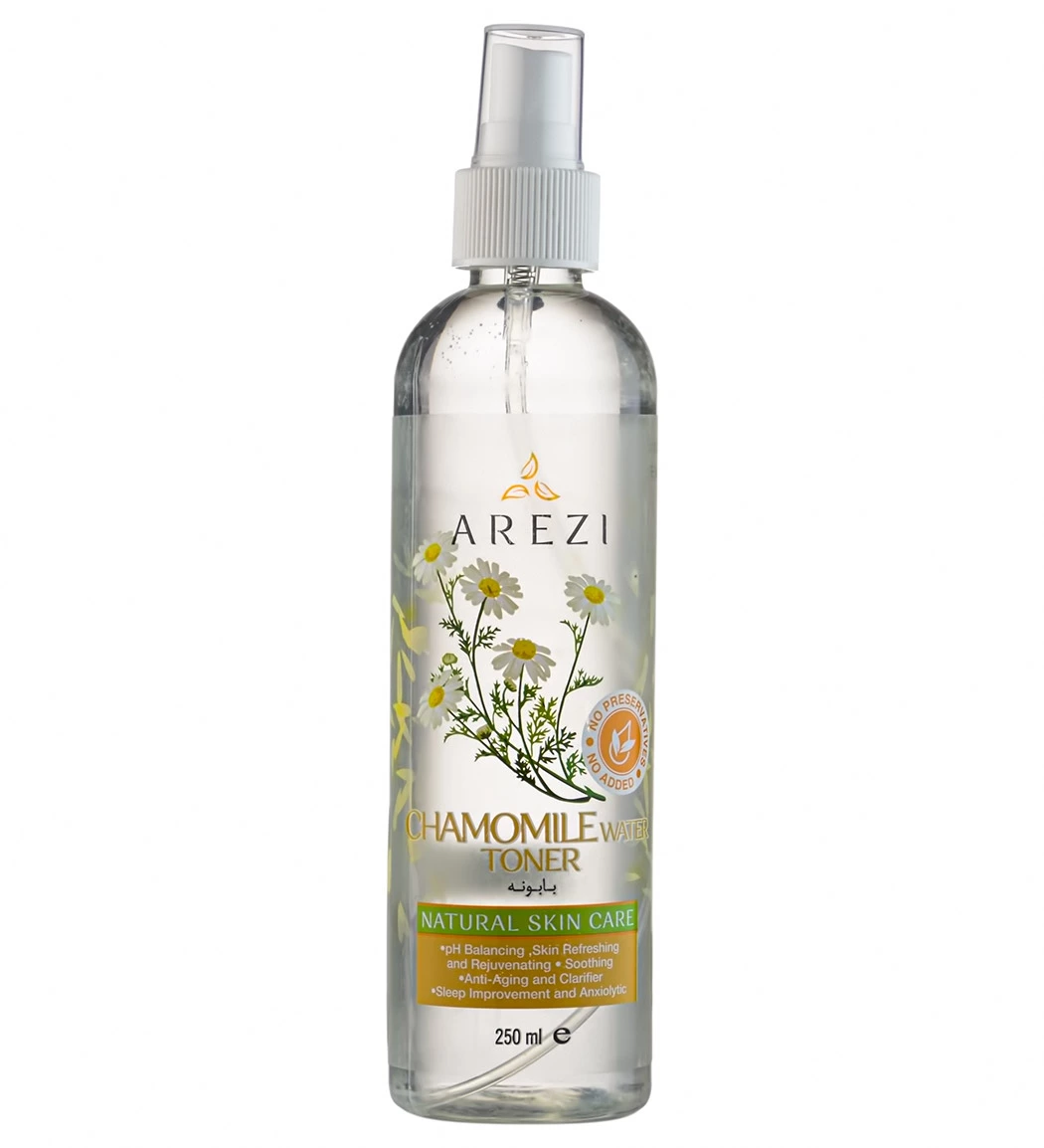ezgif.com-gif-maker-76 تونر آبرسان بابونه عارضی (Arezi) 250ml - Image 1