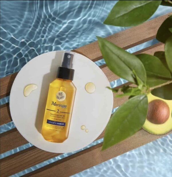 روغن مراقبت از بدن 2 مورینگا 100ml - Image 3