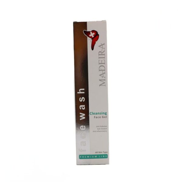 ژل شست و شوی صورت انواع پوست مادیرا 150ml - Image 3