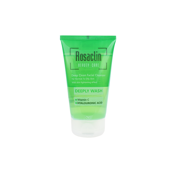 rosaclin-cleansing-gel-oily-normal-skin-150ml ژل شستشوی رزاکلین مناسب پوست چرب و نرمال 150ml - Image 1