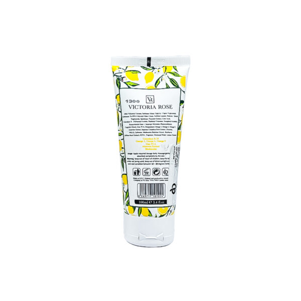 کرم دست لیمو ویکتوریا رز 100ml - Image 2