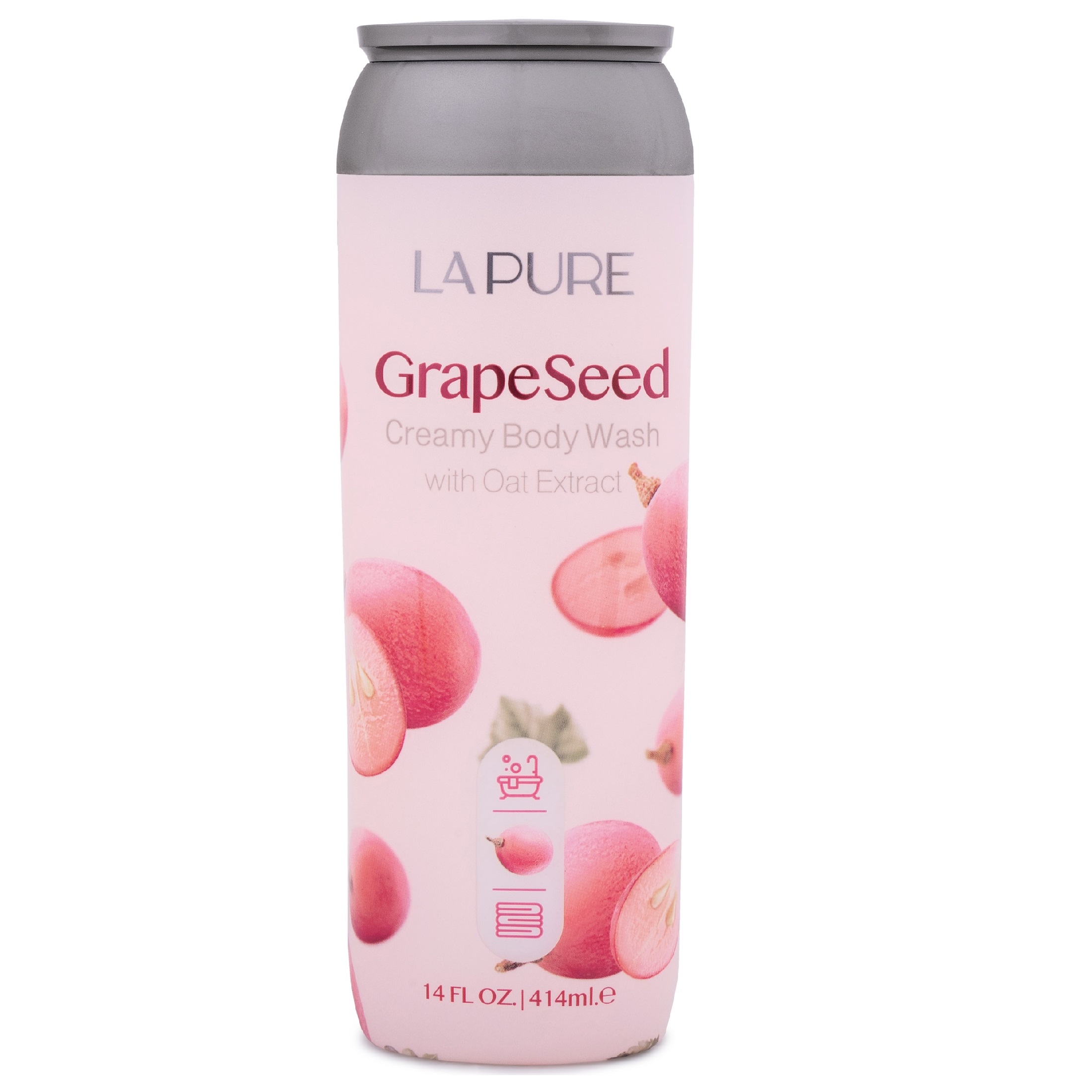 lepour-grape-seed-body-wash-414ml شامپو بدن کرمی هسته انگور لپیور 414ml - Image 1