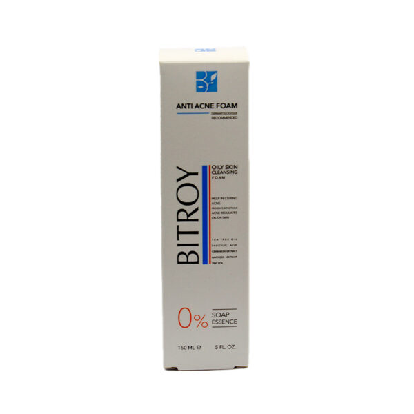 فوم شستشوی صورت پوست چرب و مستعد آکنه بیتروی 150ml - Image 3