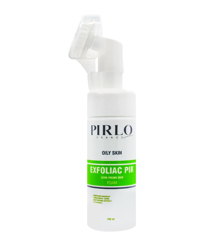 فوم-شستشو-پوست-چرب-پیرلو فوم محلول پاک کننده مناسب پوست چرب پیرلو 150ml - Image 1