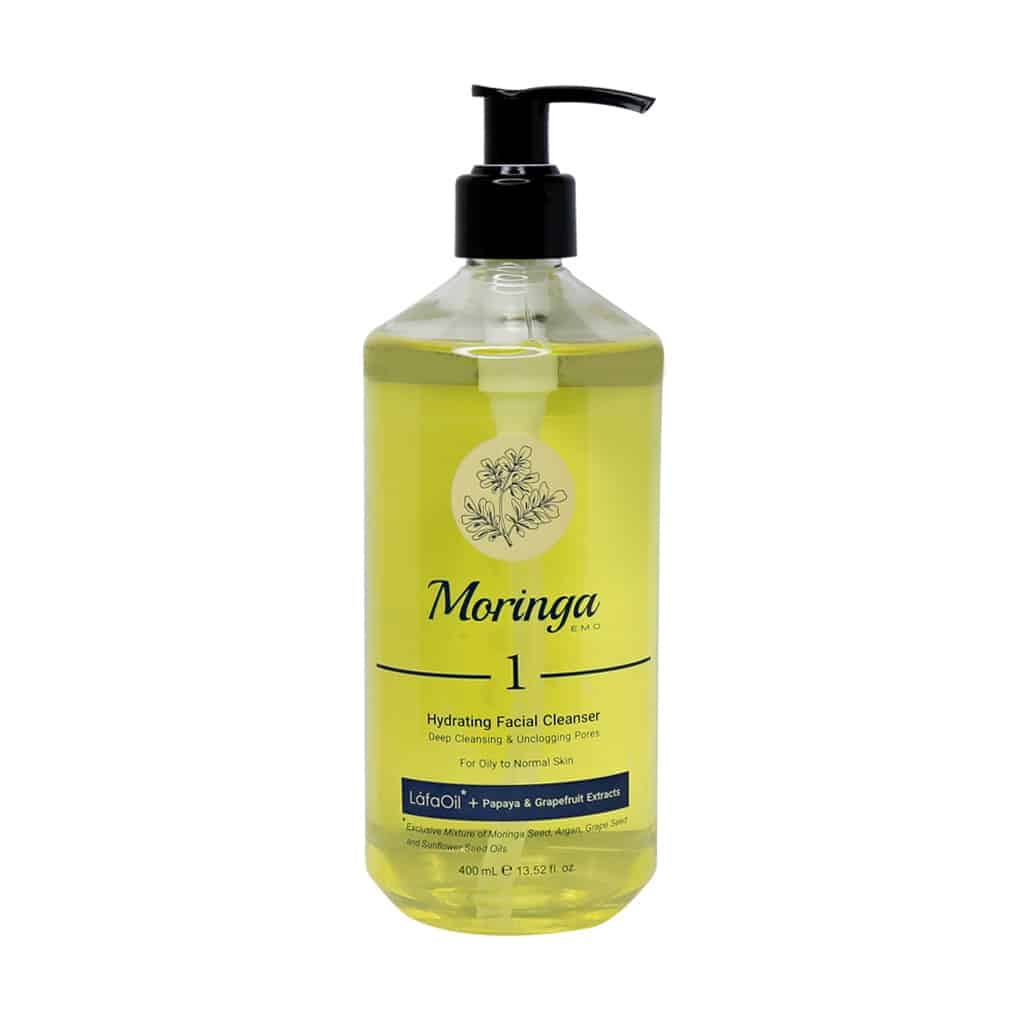 ژل شستشو و آبرسان صورت مورینگا شماره 1 حجم 400ml | آلور استور ژل شستشو و آبرسان صورت مورینگا شماره 1 حجم 400ml | آلور استور