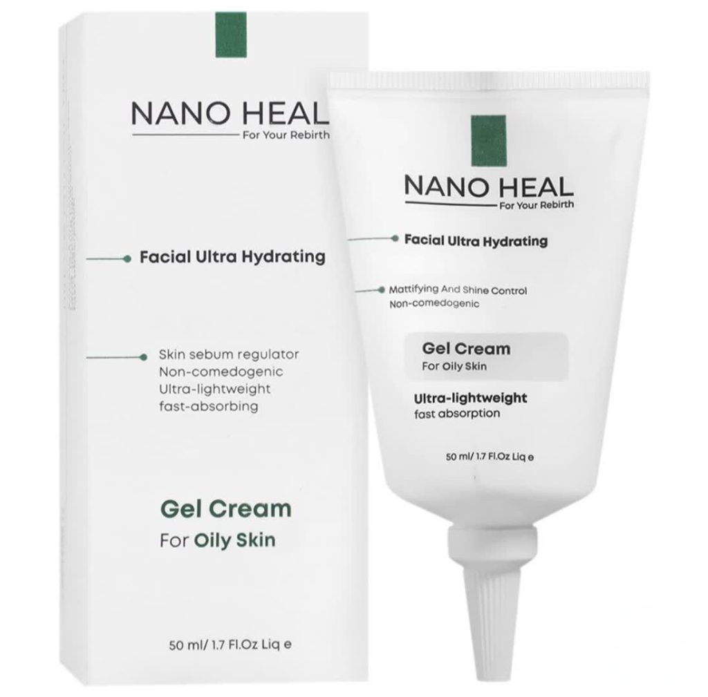 ژل کرم آبرسان نانوهیل پوست چرب 50ml