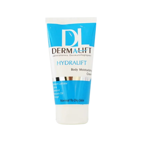 درمالیفت- کرم مرطوب کننده بدن (مناسب پوستهای معمولی و خشک) 150ml - Image 2