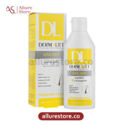 درمالیفت- شامپو مناسب موهای خشک و آسیب دیده (فری سولفات) 200ml