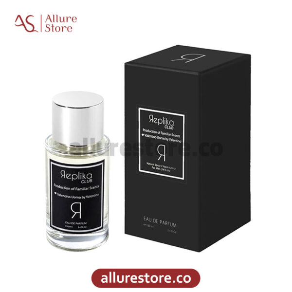 ادوپرفیوم مردانه رپلیکا کلاب ولنتینو اومو حجم 100ml آلور استور