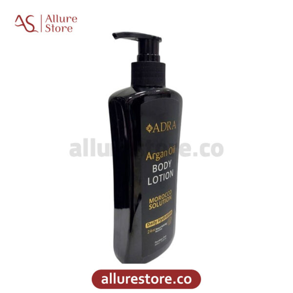 لوسیون بدن کرمی آدرا روغن آرگان 400ml آلور استور
