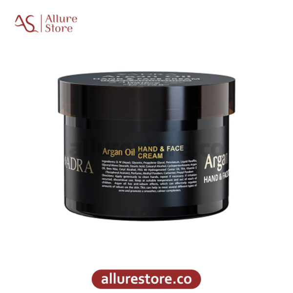 کرم مرطوب کننده آدرا مدل حاوی روغن آرگان حجم 260ml آلور استور