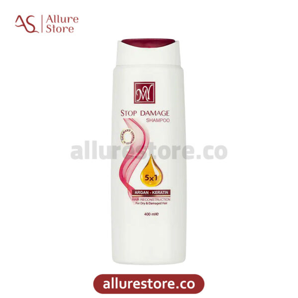 شامپو موی سر مای مناسب موهای خشک و آسیب دیده (استاپ دمیج) 400ml آلور استور