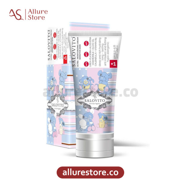 کرم مرطوب کننده سالوویتو بالای یک سال 9% اوره (ضد اگزما قوی) 50ml آلور استور
