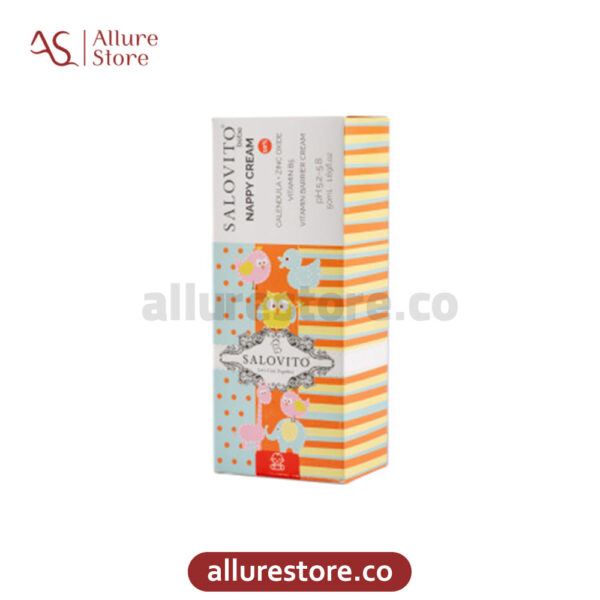 کرم پای نوزادان سالوویتو ویژه زیر یکسال 50ml آلور استور