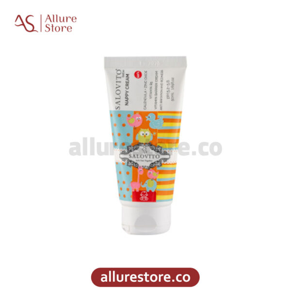 کرم پای نوزادان سالوویتو ویژه زیر یکسال 50ml آلور استور (2) کرم پای نوزادان سالوویتو ویژه زیر یکسال 50ml آلور استور