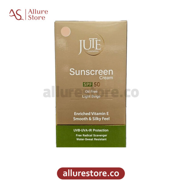 کرم ضد آفتاب ژوت SPF50 بژ روشن مناسب پوست چرب 40ml آلور استور
