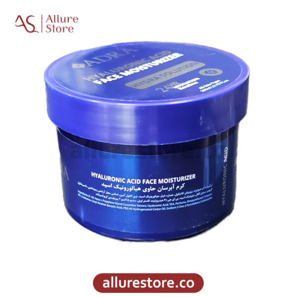 کرم کاسه ای آبرسان حاوی هیالورونیک اسید آدرا 260ml آلور استور