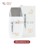کرم ضد آفتاب فیوژن واتر بی‌رنگ SPF50 درم انجلین حجم 50ml آلور استور