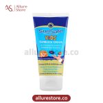 کرم ضد آفتاب بی رنگ سان سیف با SPF30 مناسب کودک حجم 50 میلی لیتر آلور استور